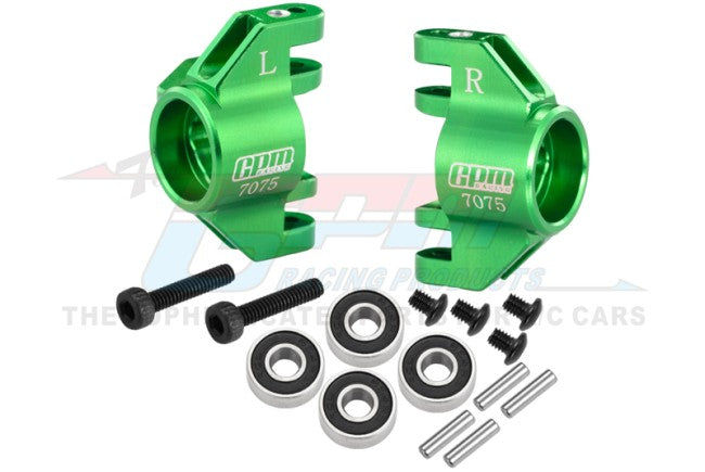 Thumbnail: ALUMINUM 7075 FRONT STEERING BLOCK (LARGER INNER BEARINGS) LMTM021