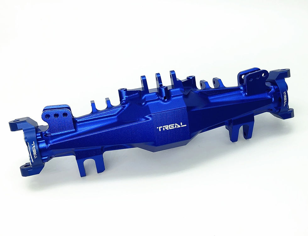 Thumbnail: Treal Aluminum 7075 CNC Billet Front Axle Housing for Losi LMT 