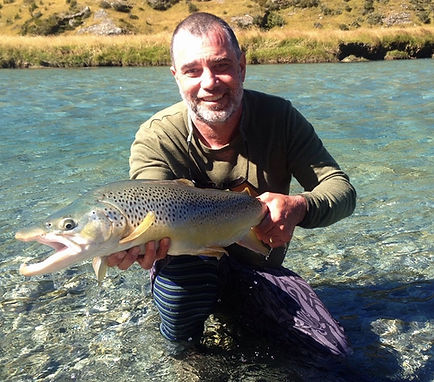 Steve Tedesco fly fishing nz