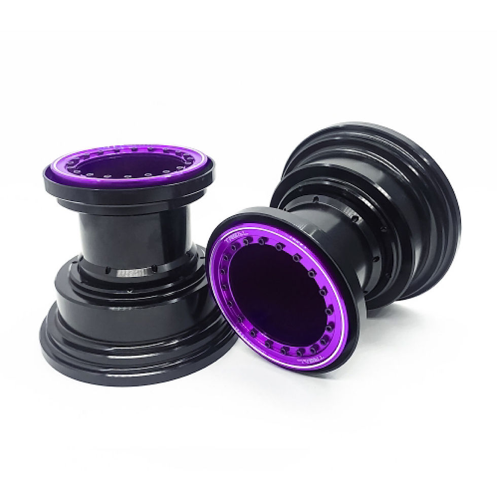 Thumbnail: TrealHobby 7075 Aluminum Beadlocks for Losi LMT set of (4)