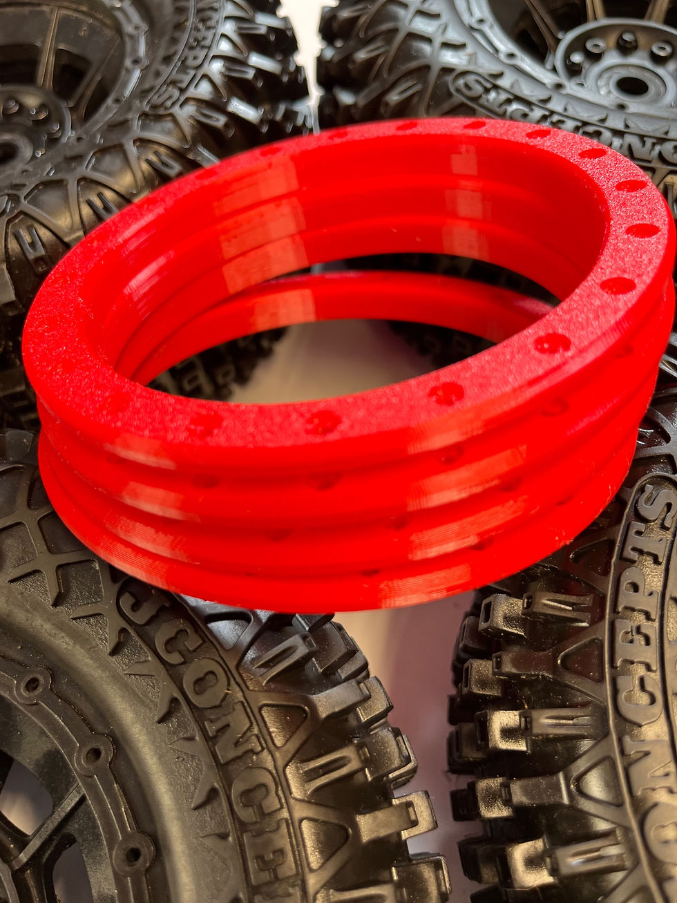 Thumbnail: ProLine Impulse and JConcepts Hazards Wheel Bead Lock Rings (Set of 4 ) Outside 
