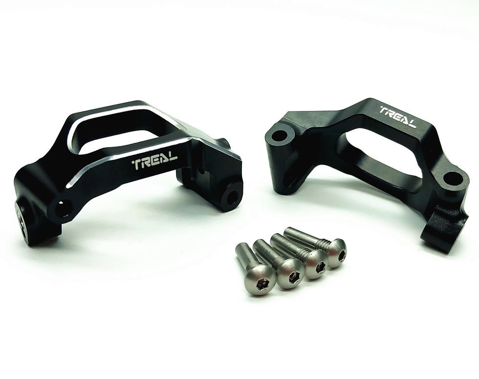 Thumbnail: Treal Hobby 1:10 Aluminum 7075 CNC Upgrade Front C  hub carriers