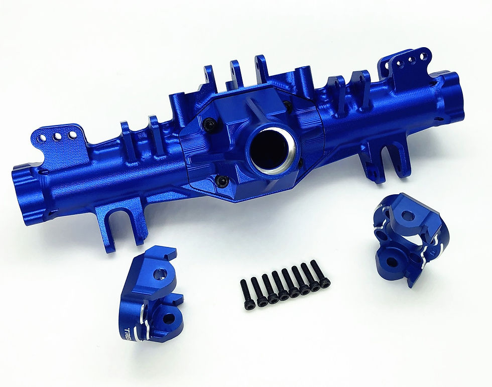Thumbnail: Treal Aluminum 7075 CNC Billet Front Axle Housing for Losi LMT 
