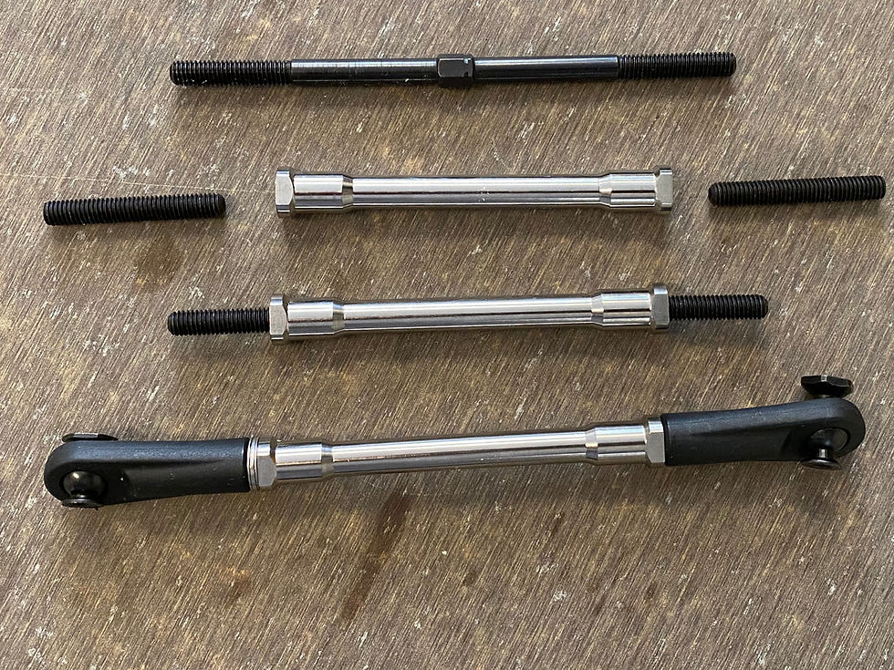 Thumbnail: Titanium Turnbuckle (4) - for Arrma Kraton / Outcast 8s (Front or Rear fitment)