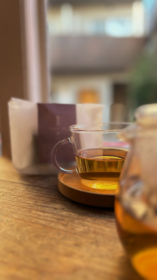 眼精疲労に効くといわれる菊の花入り薬膳茶