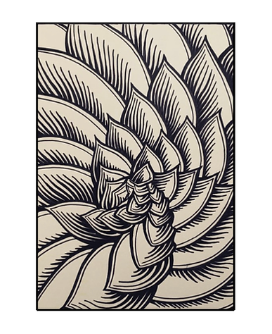 Beige and White Be Yourself Framed Art Print (23).png