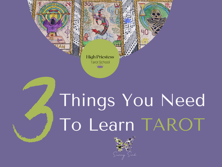 3 things you need to learn tarot