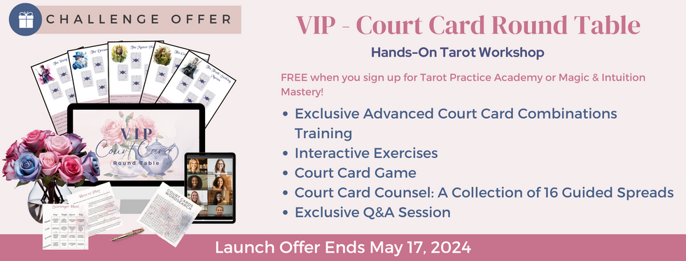 tarot, learn court cards