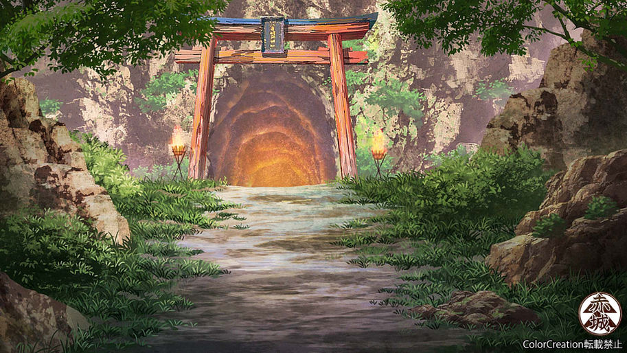 洞窟_入り口前(昼)