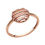 Thumbnail: Links of London Thames 18kt Rose Gold Vermeil & Diamond Ring