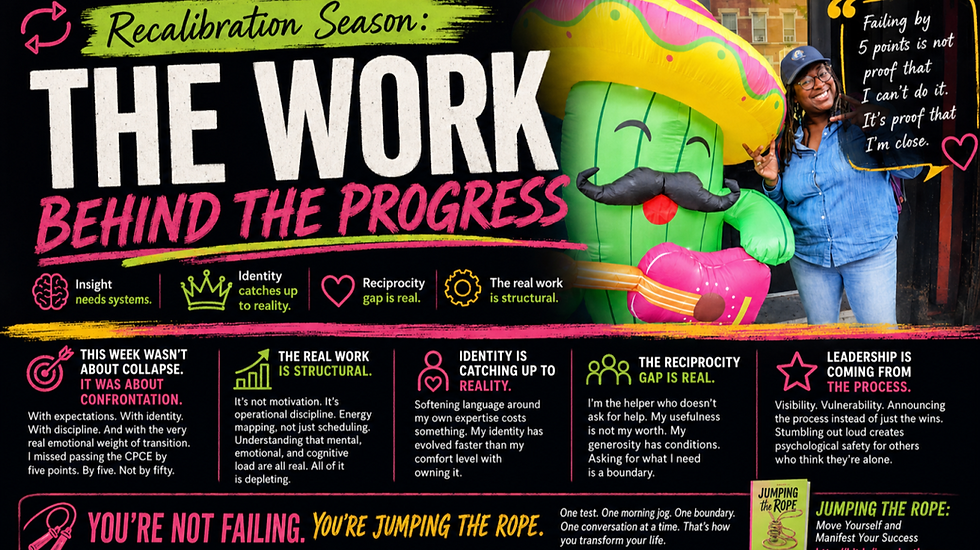 Recalibration Season: The Work Behind the Progress