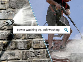 Power Washing vs. Soft Washing