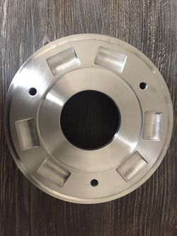 Billet clutch basket in 6082 Aluminium