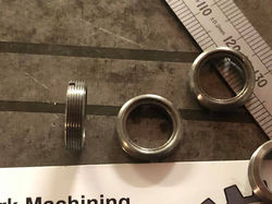 Special Pitch Titanium Locking Rings