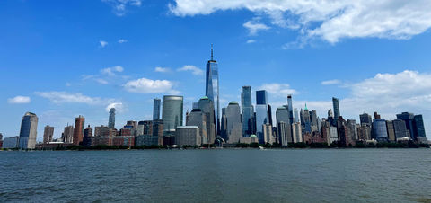 "Manhattan Skyline" -- Jersey City, New Jersey, USA, JR Photos