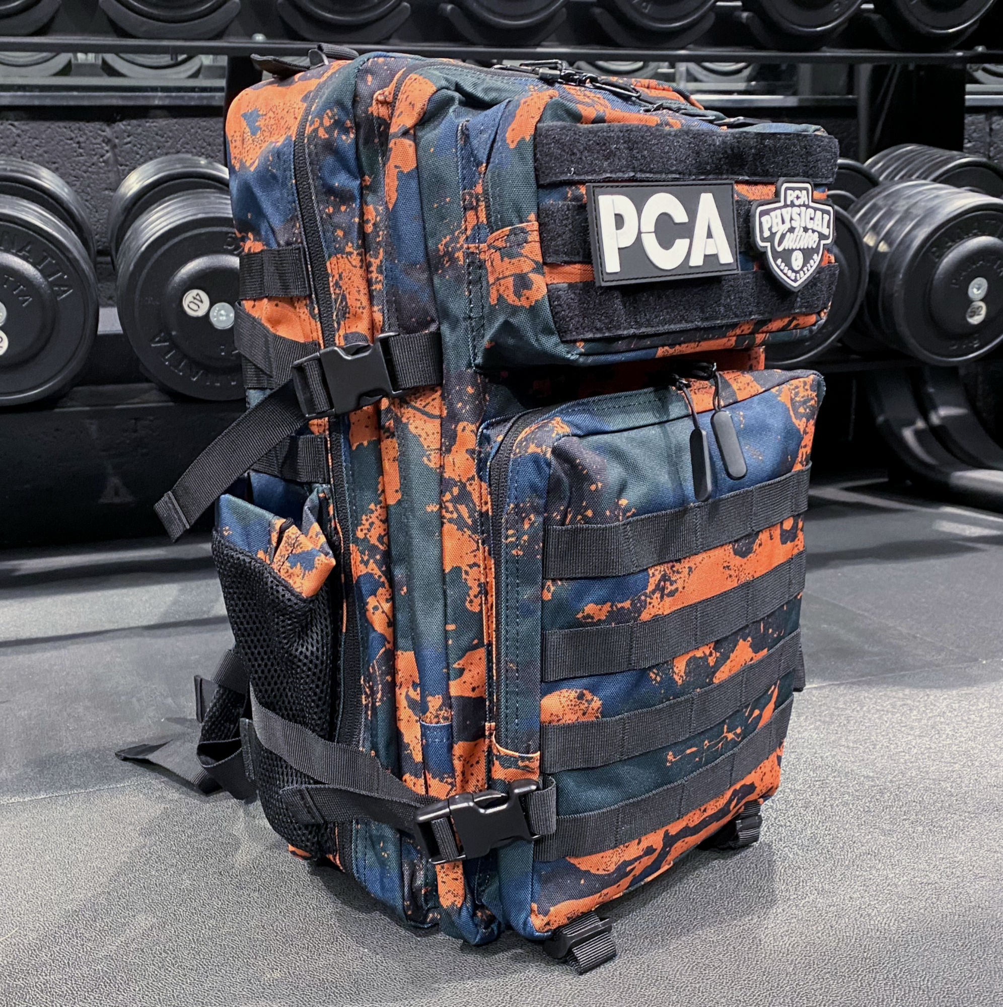 PCA Small 25l Backpack - Orange Camo