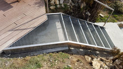 escalier métallique