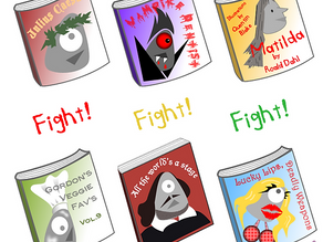The Book Wars. Who would be victorious? A poem about a book genre battle.