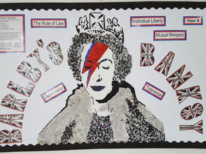 Queen Bowie by Banksy