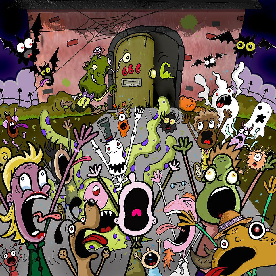 Witch and Zommbie