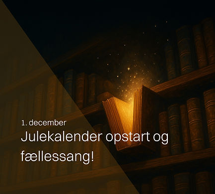Fællessang og Julekalender opstart