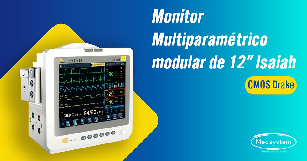 Monitor Multiparamétrico modular de 12″ Isaiah