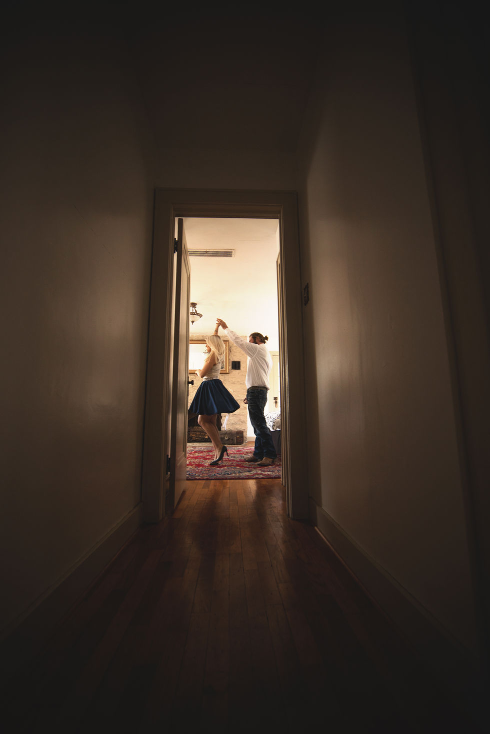 Creative Engagement photography by Vision and Vibe Productions, LLC at Rockford Grange at Bear Hollow Ranch in Washburn, Missouri