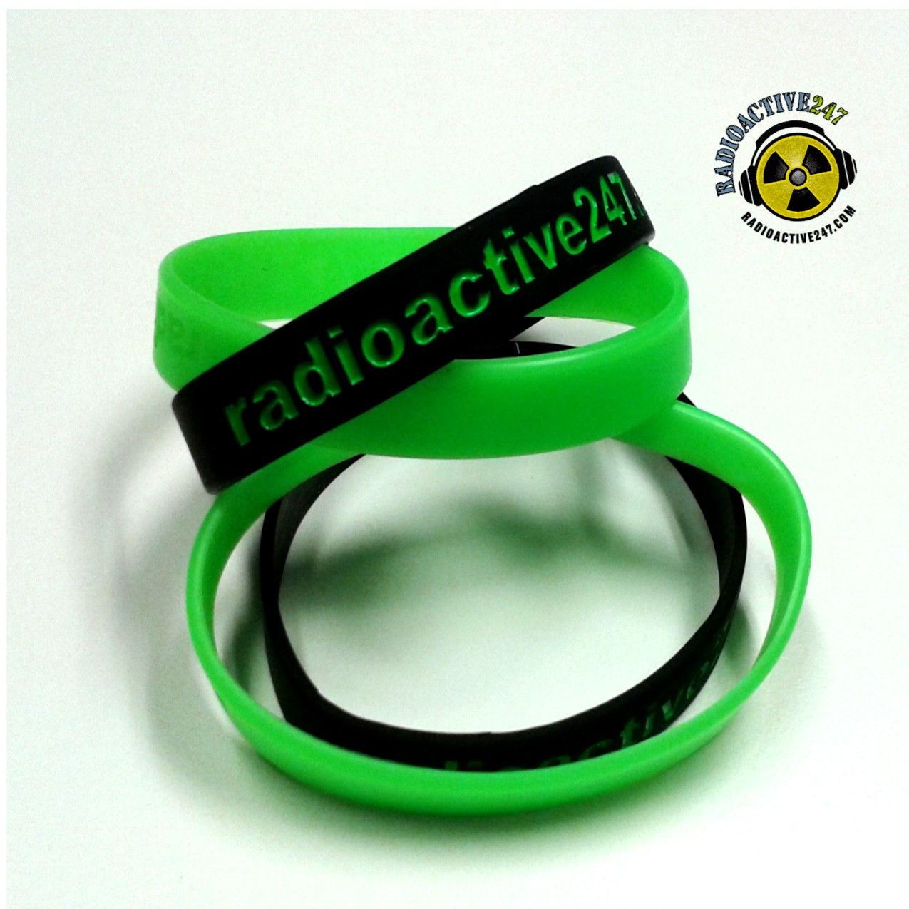 Radioactive wristbands
