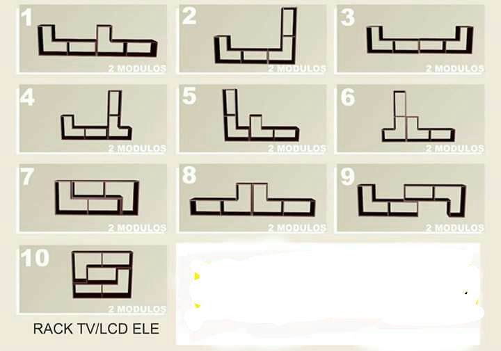 Miniatura: muebles melamina