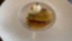 Treacle tart with poached pear, clotted cream ice and candied pecans at The Jetty, Christchurch