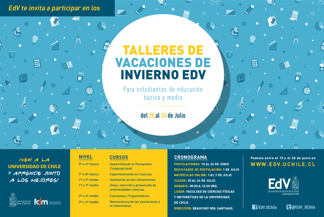 Talleres de Invierno en la UCHILE