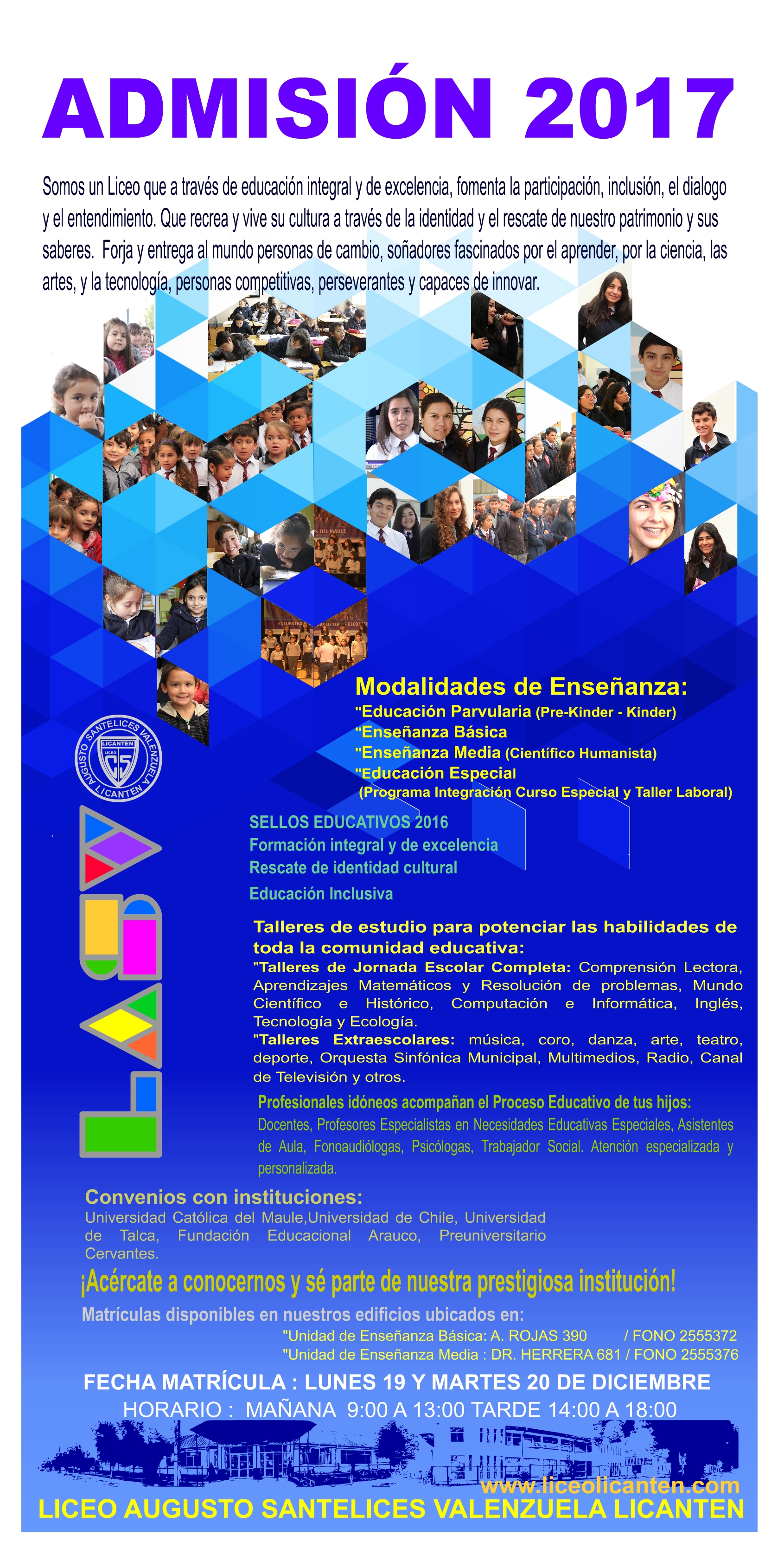 ADMISIÓN 2017