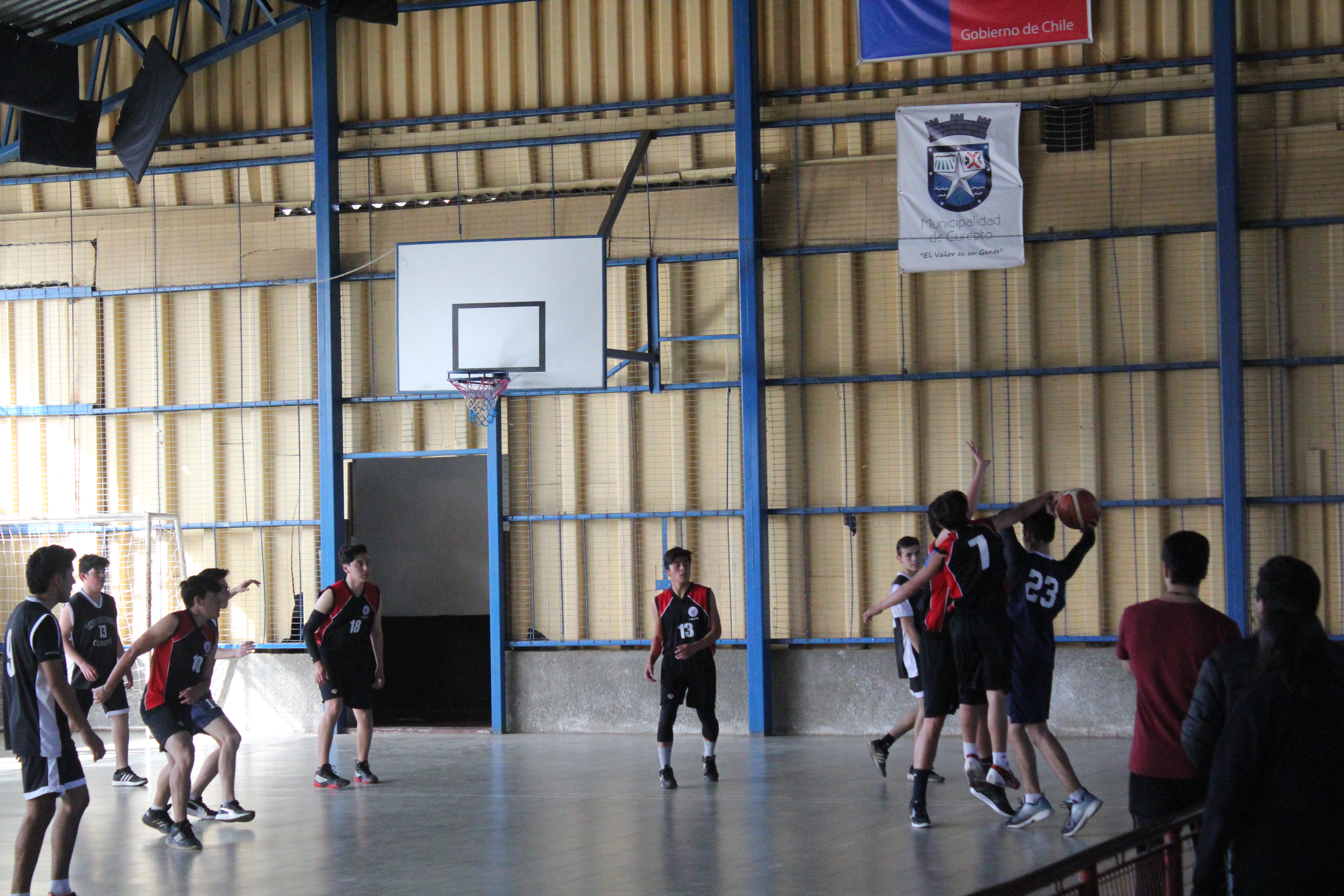 Encuentro de Básquetbol en Curepto