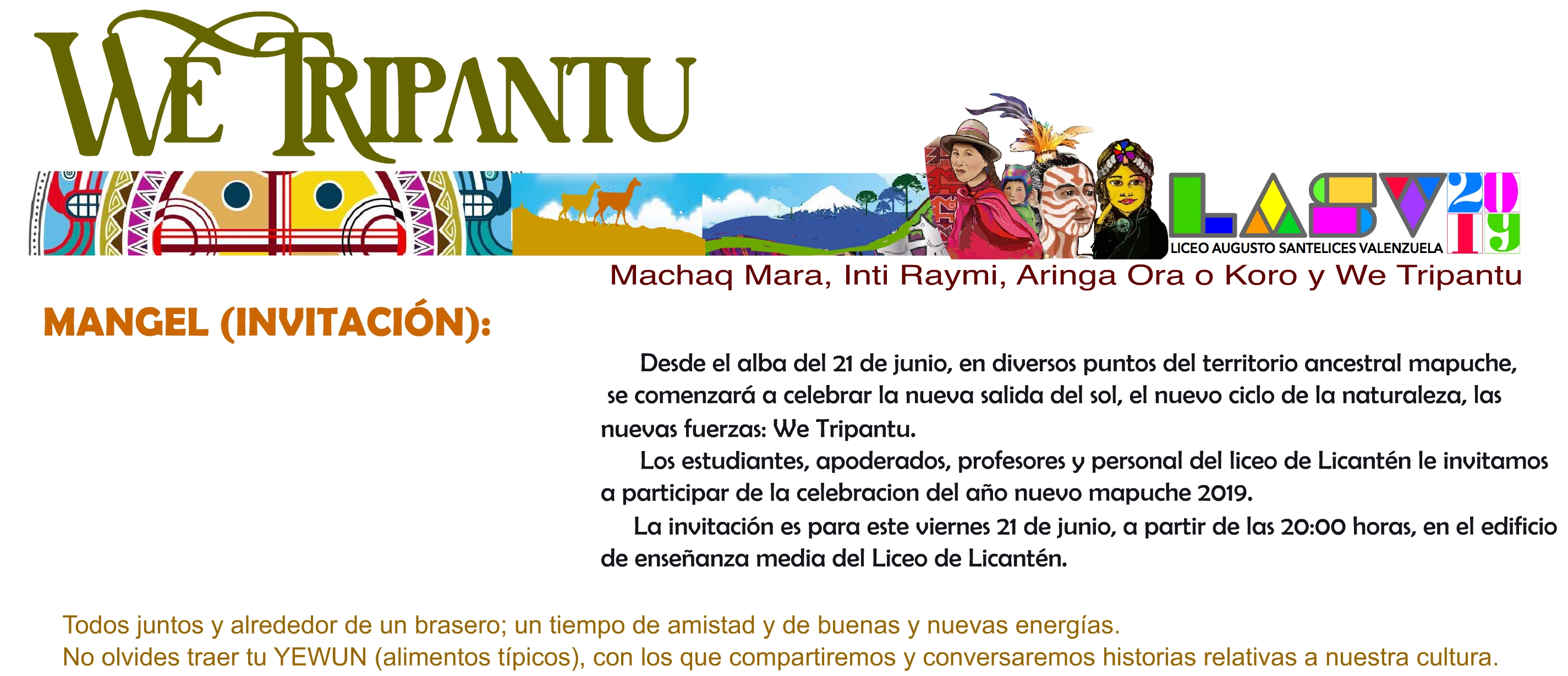 WETRIPANTU 2019