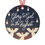 Thumbnail: Glory To God In The Highest Metal Christmas Ornament Aluminum, Glossy Finish
