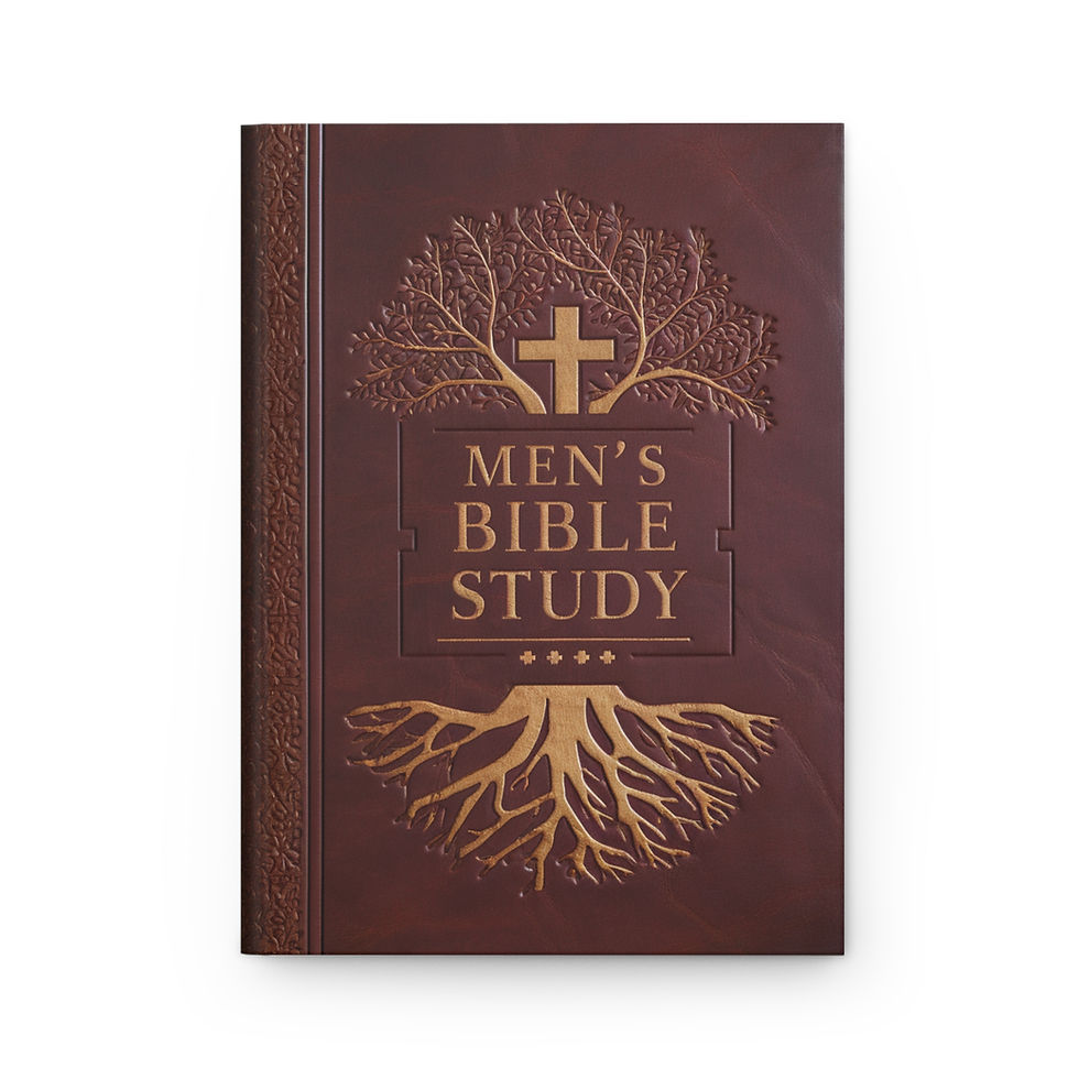 Blank Journal For Men's Bible Studies
