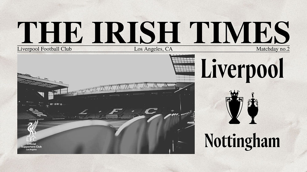 Liverpool v Nottingham Forest