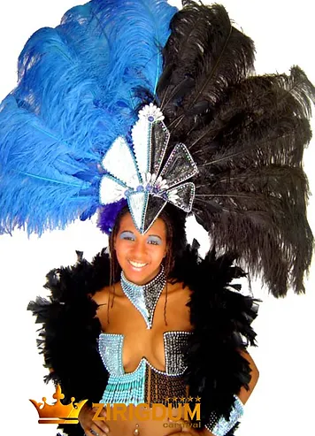 Las Vegas Showgirl Headdress to buy | Zirigdum Carnival Costumes