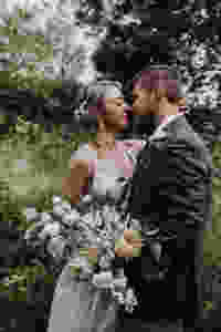 Boho wedding dress by Jessica Turner Designs Wimbledon