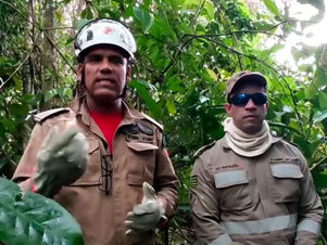 Bombeiros localizam corpo de homem que estava desaparecido em Mambaí-GO