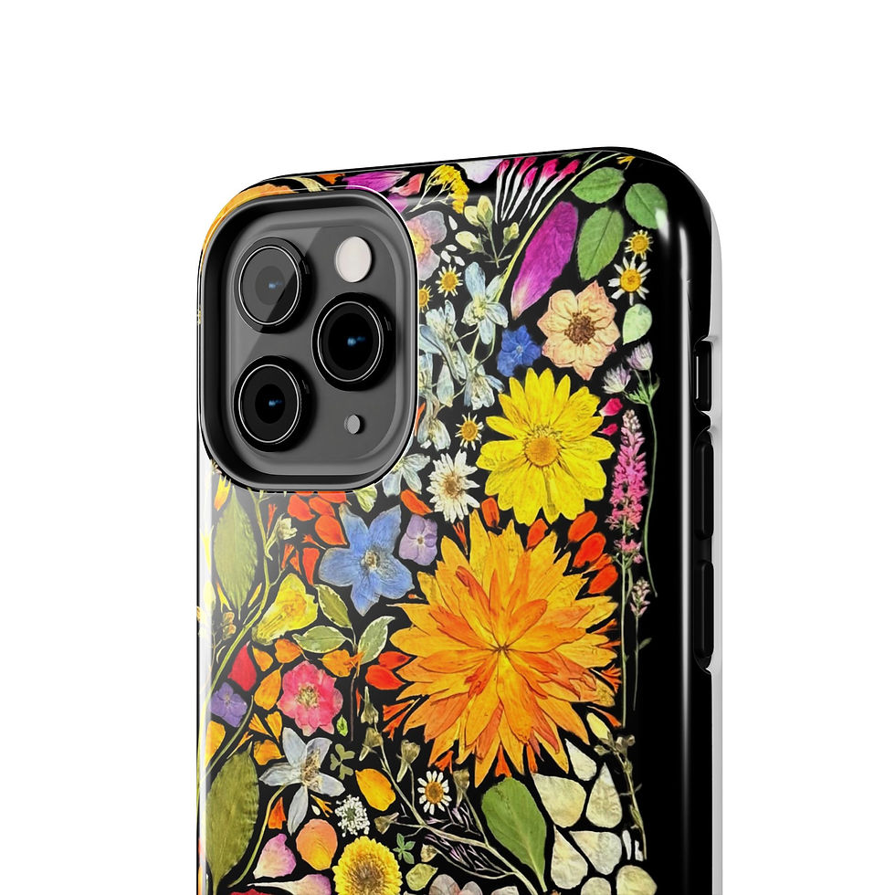 Thumbnail: Floral Mosaic Phone Case