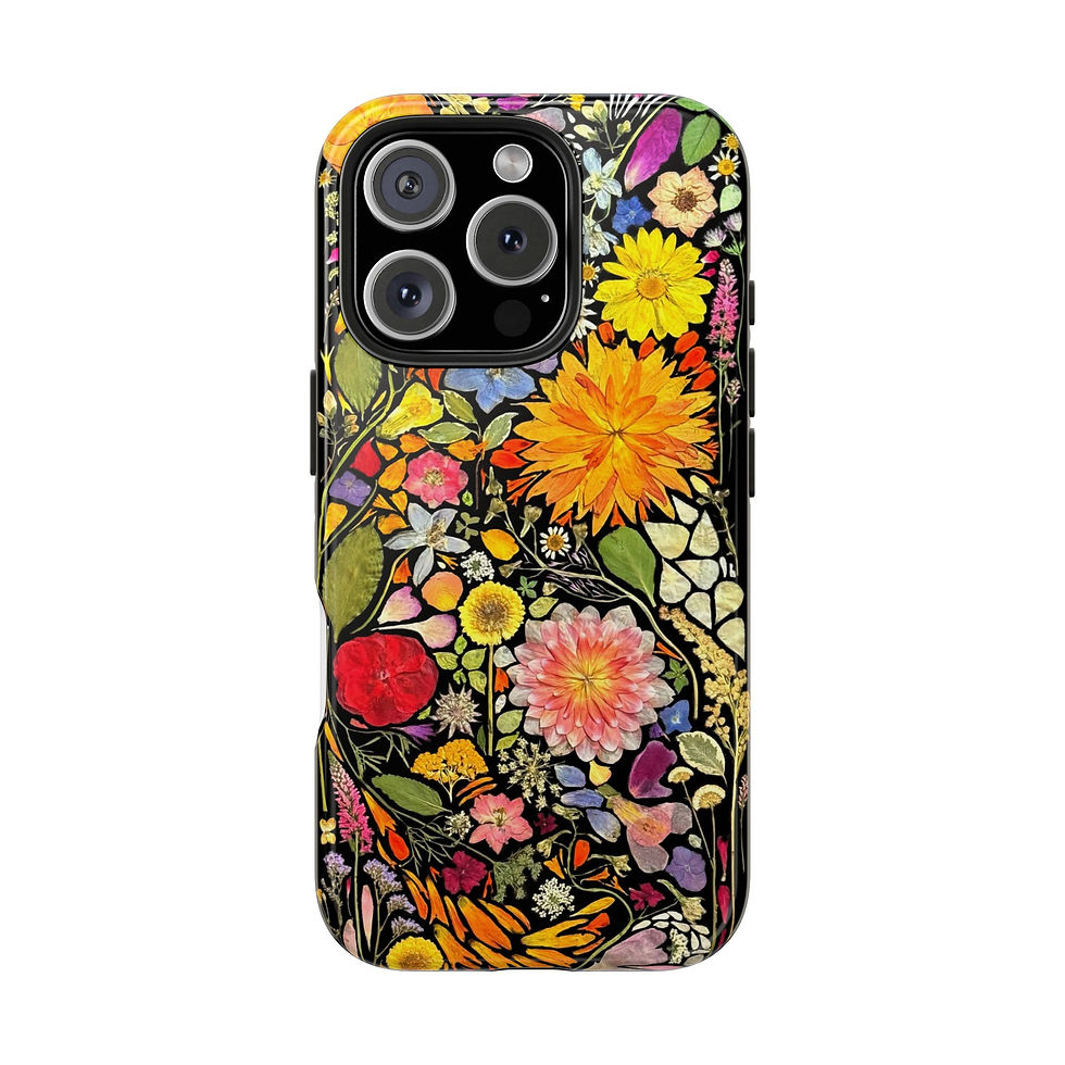 Floral Mosaic Phone Case
