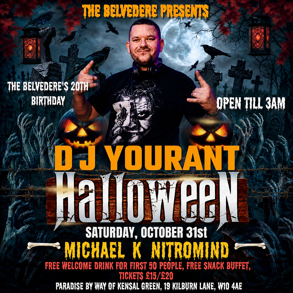 DJ Yourant Halloween
