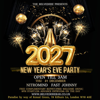 New Year's Eve Party | THE BELVEDERE BAR