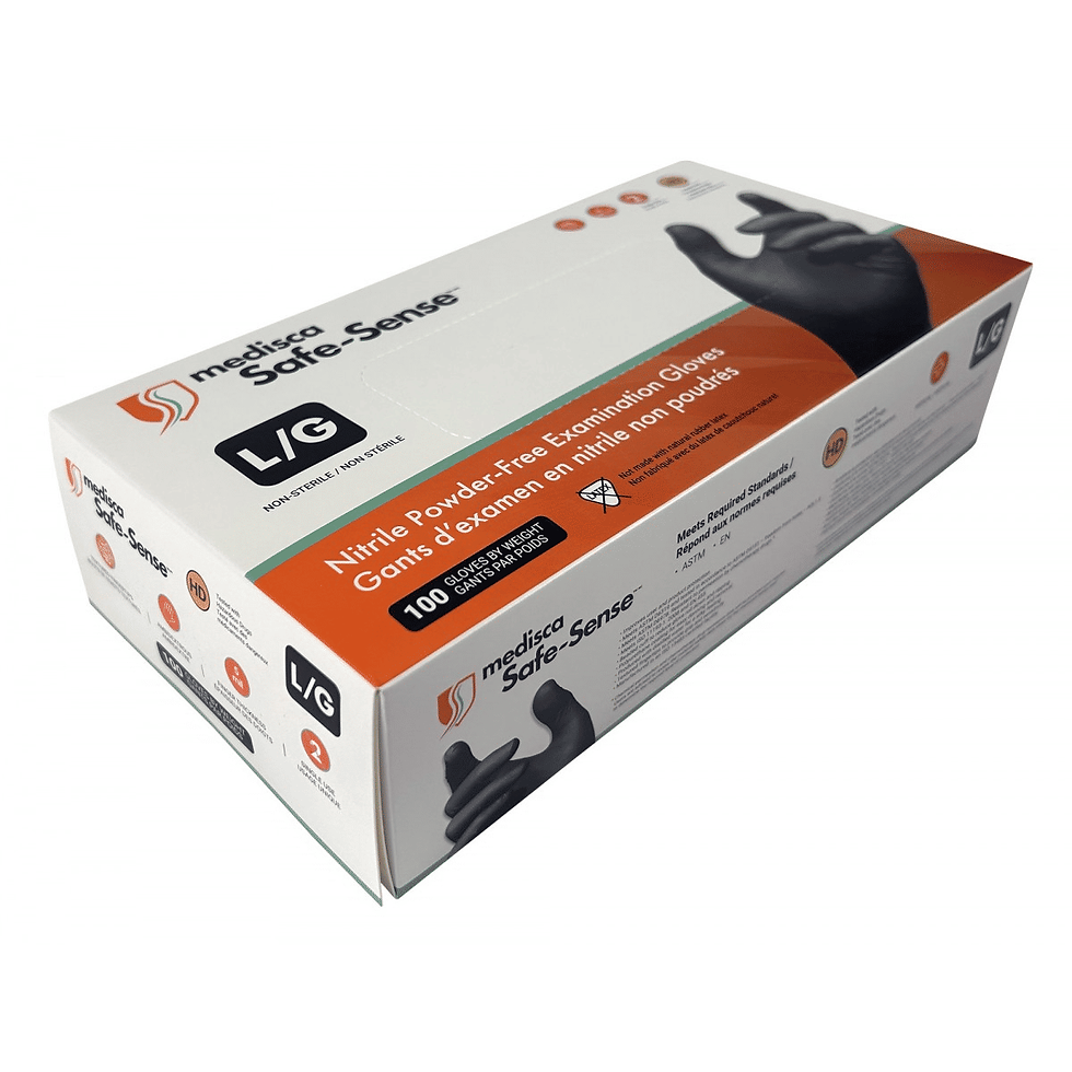 Thumbnail: Johnny Vac Aurelia 73998 Nitrile Gloves 5mm Powder-Free Textured Large