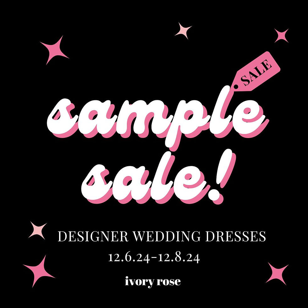 Sample Sale 2024
