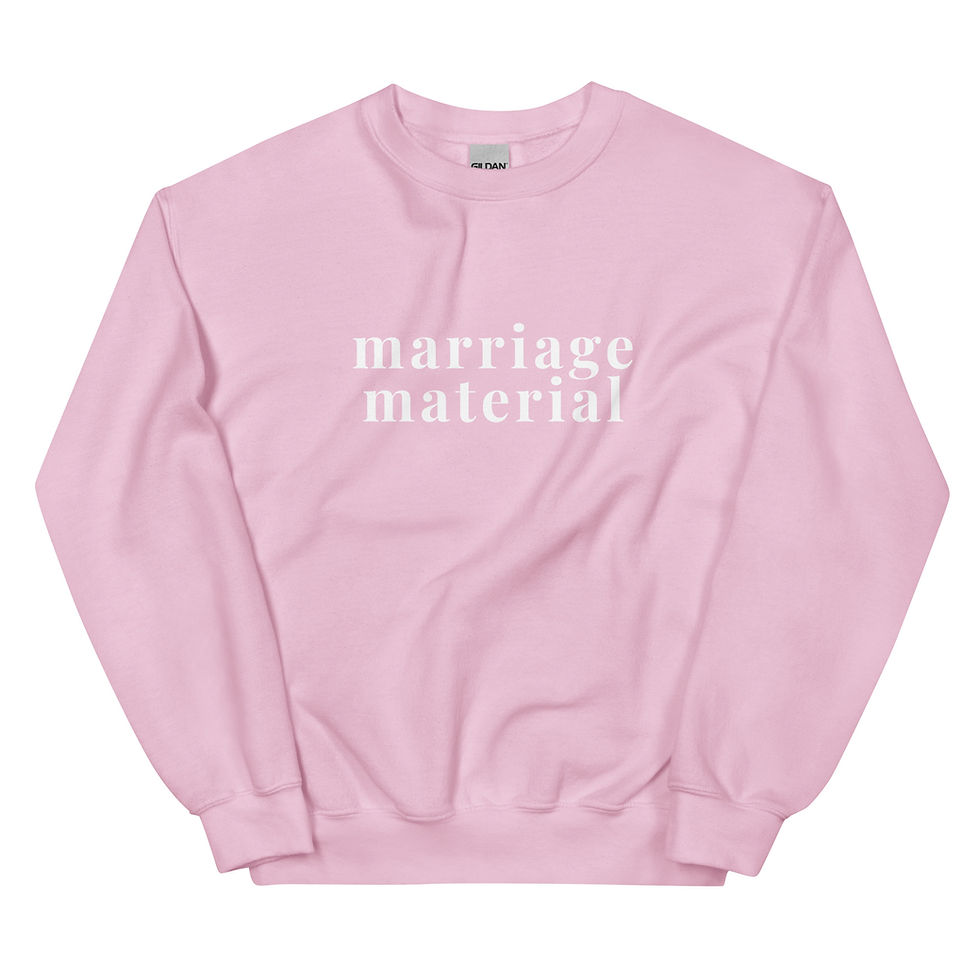 Thumbnail: Marriage Material Crewneck