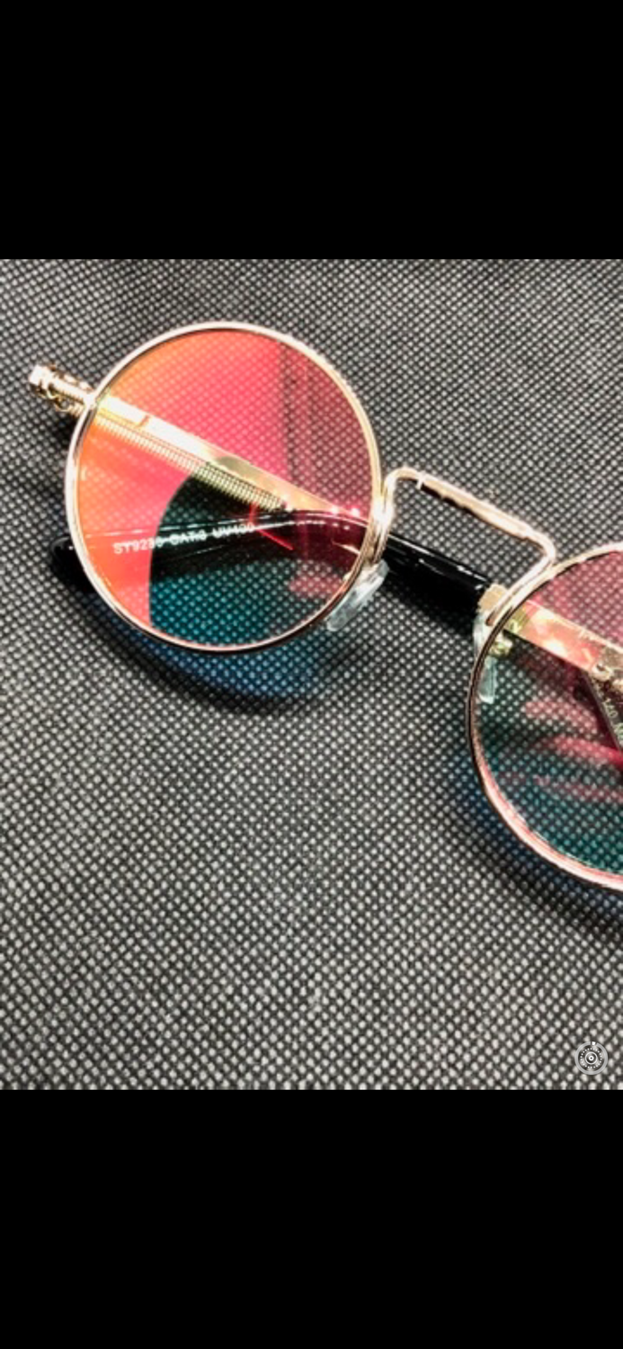 Miniature : Lunettes ronde 4 saisons doré 