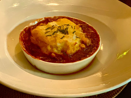Shepherds Pie + Cranberry/Cherry Compote - Recipe by Koji Cooks