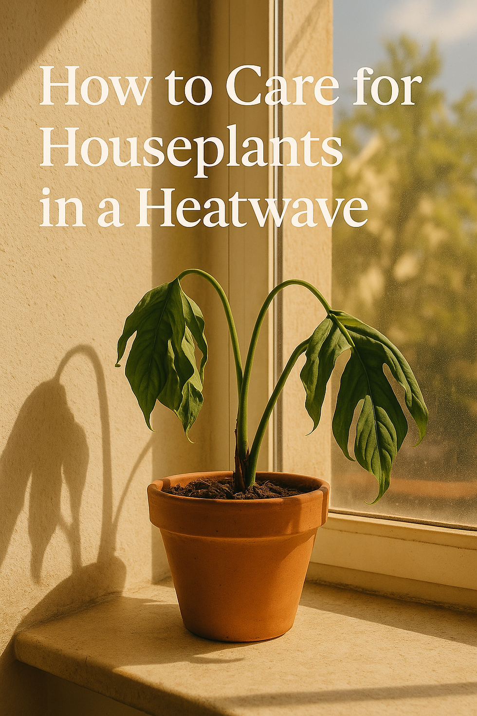 Don't let your houseplants wilt in the heat. Read our handy hints and tips for looking after houseplants in a heatwave